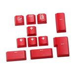 Ducky PBT Doubleshot 11 Keycap Set - Carmine Red