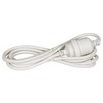 Jackson 3 Metre Power Extenstion Lead - White