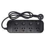 Jackson 4-Outlet Surge Protected Individually Switched Powerboard