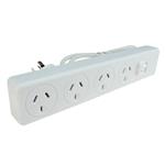 Jackson 4-Outlet Surge Protected Powerboard