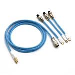 Kraken Keyboards Aviator Paracord Keyboard Cable - Sky Blue