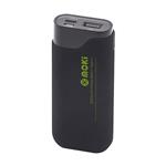Moki 5000mAh Portable Multi-USB Power Bank - Black