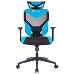 ONEX GT-V7-Z Series Nylon Mesh Office/Gaming Chair - Black/Blue