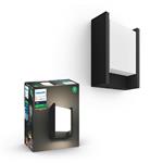 Philips Hue Fuzo White Outdoor Wall Light - Large