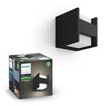Philips Hue Fuzo White Outdoor Wall Light - Small