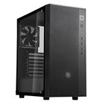 SilverStone Fara R1 Tempered Glass Mid-Tower ATX Case - Black