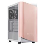 SilverStone Seta A1 Tempered Glass Mid-Tower ATX Case - Rose Gold