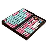 Tai-Hao MX Switch Type Doubleshot PBT Backlit 116-Key Keycap Set - Miami Lights