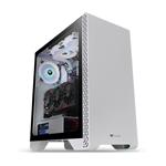Thermaltake S300 Tempered Glass ATX Mid-Tower Case - Snow Edition