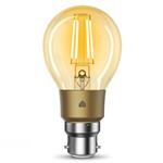 TP-Link KL60B Kasa Filament Smart Wi-Fi LED Bulb with Warm Amber Light - Bayonet