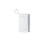 Ugreen 60197 10000mAh Mini Power Bank Dual USB-A + Type-C - White