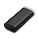 XiPin Light House 2 5000mAh USB Portable Power Bank - Black