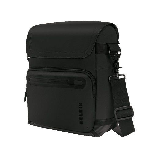 Belkin Dash Vertical Messenger Bag for 12" Laptop Black F8N390QE Mwave