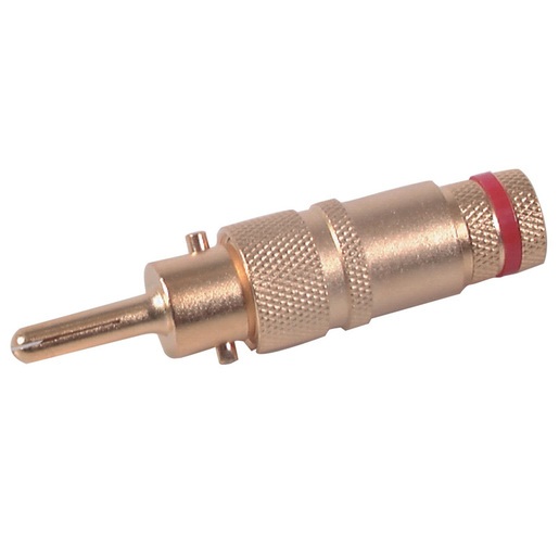 Red Gold LOCKING BANANA Plug PP0416 Mwave