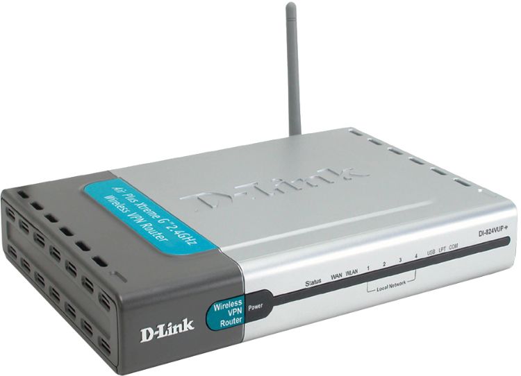 DLink Wireless VPN Router for DSL/Cab Modem with 4 Port Switch / USB