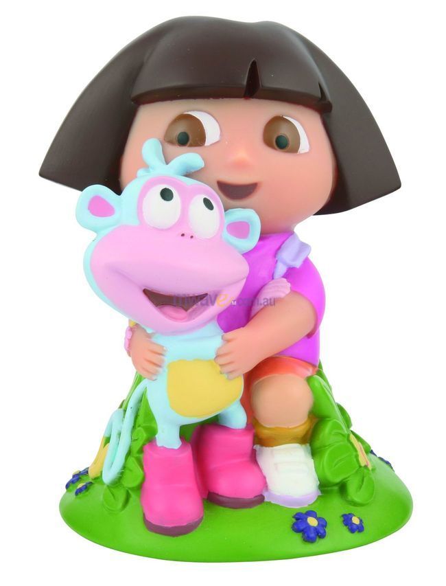 Dora The Explorer Moulded Money Bank WESDE6 Mwave