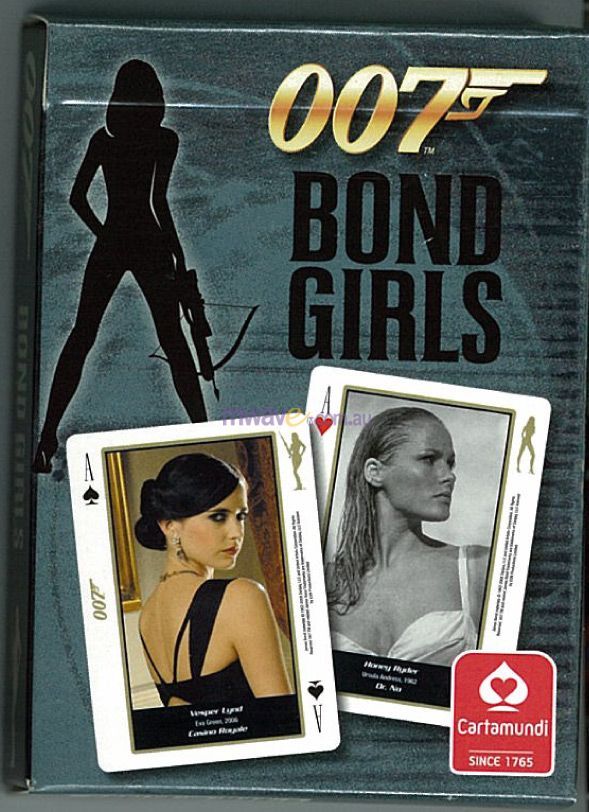James Bond Bond Girls Playing Card Deck (Blister) CAR106505924101B