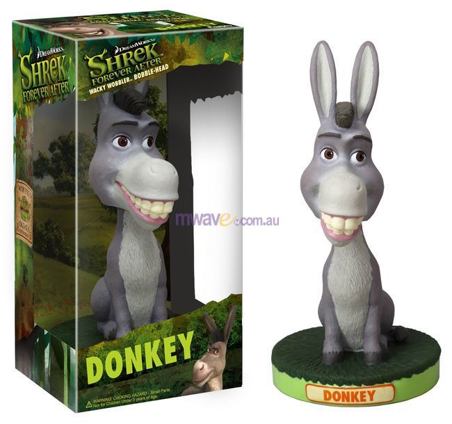 Shrek Donkey Talking Wacky Wobbler FUN2138 Mwave