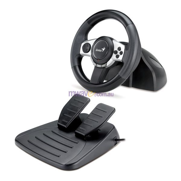 Genius Trio Racer F1 Racing Wheel and Foot Pedals Ergon 31620030100