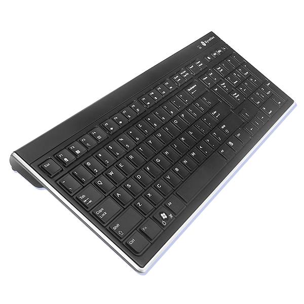 Gyration Air Mouse Elite & Low Profile Wireless Keyboard Black