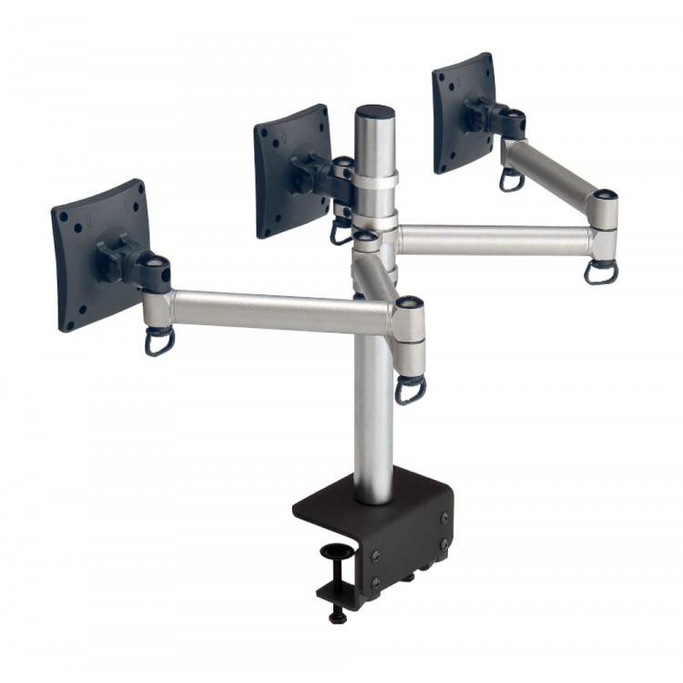 Laser AOARM3B LCD Arm Multiple Screen Rotatable 24" 3 Monitor Arms