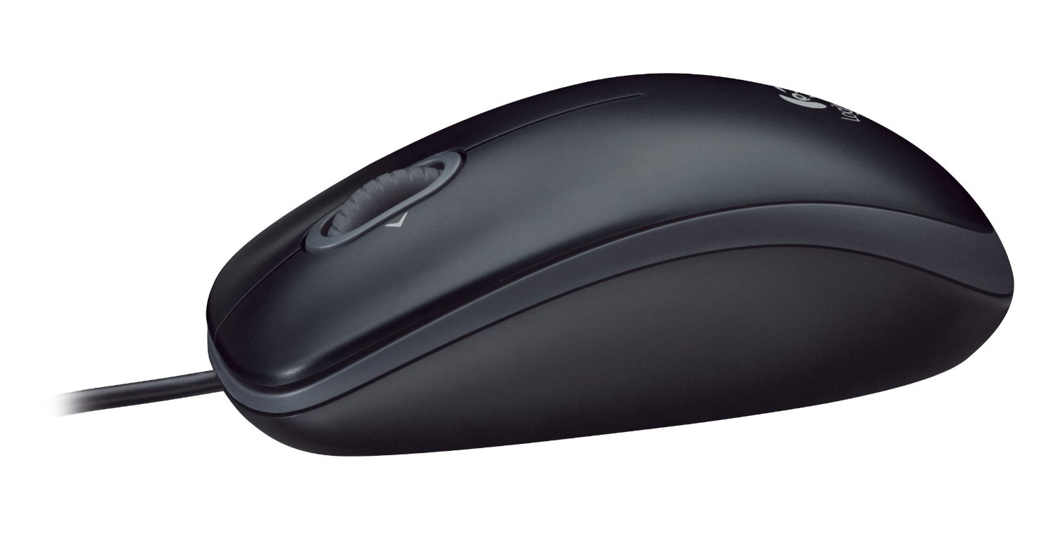 Logitech Mouse M100R Black M100R Mwave