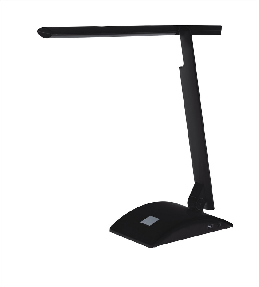 LEDware Dimmable Pedestal LED Desk Reading Lamp LEDDESKP8WDUBK Mwave