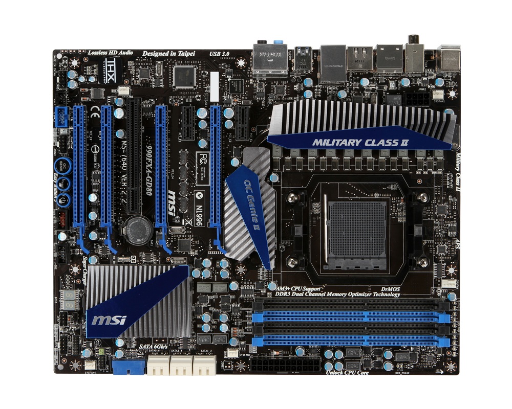 MSI 990FXAGD80 V2 AM3+ ATX Motherboard 990FXAGD80V2 Mwave