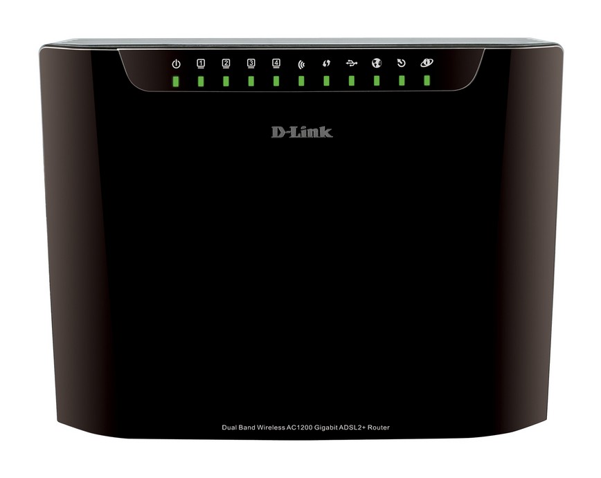 DLink DSL2880AL Dual Band Wireless AC1200 GbE ADSL2+ Modem Router