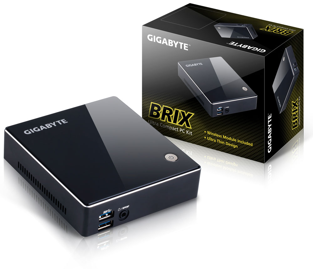 Gigabyte BRIX GBBXi74500 Barebone Kit Core i7 4th Gen GBBXi7