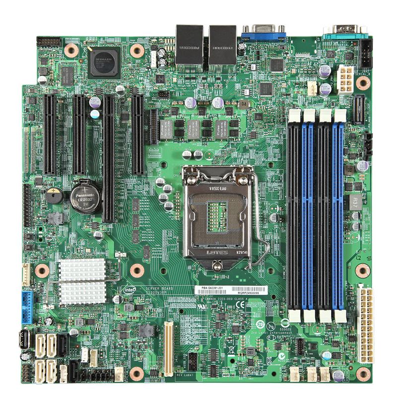 Intel S1200V3RPL LGA 1150 MicroATX Server Motherboard DBS1200V3RPL