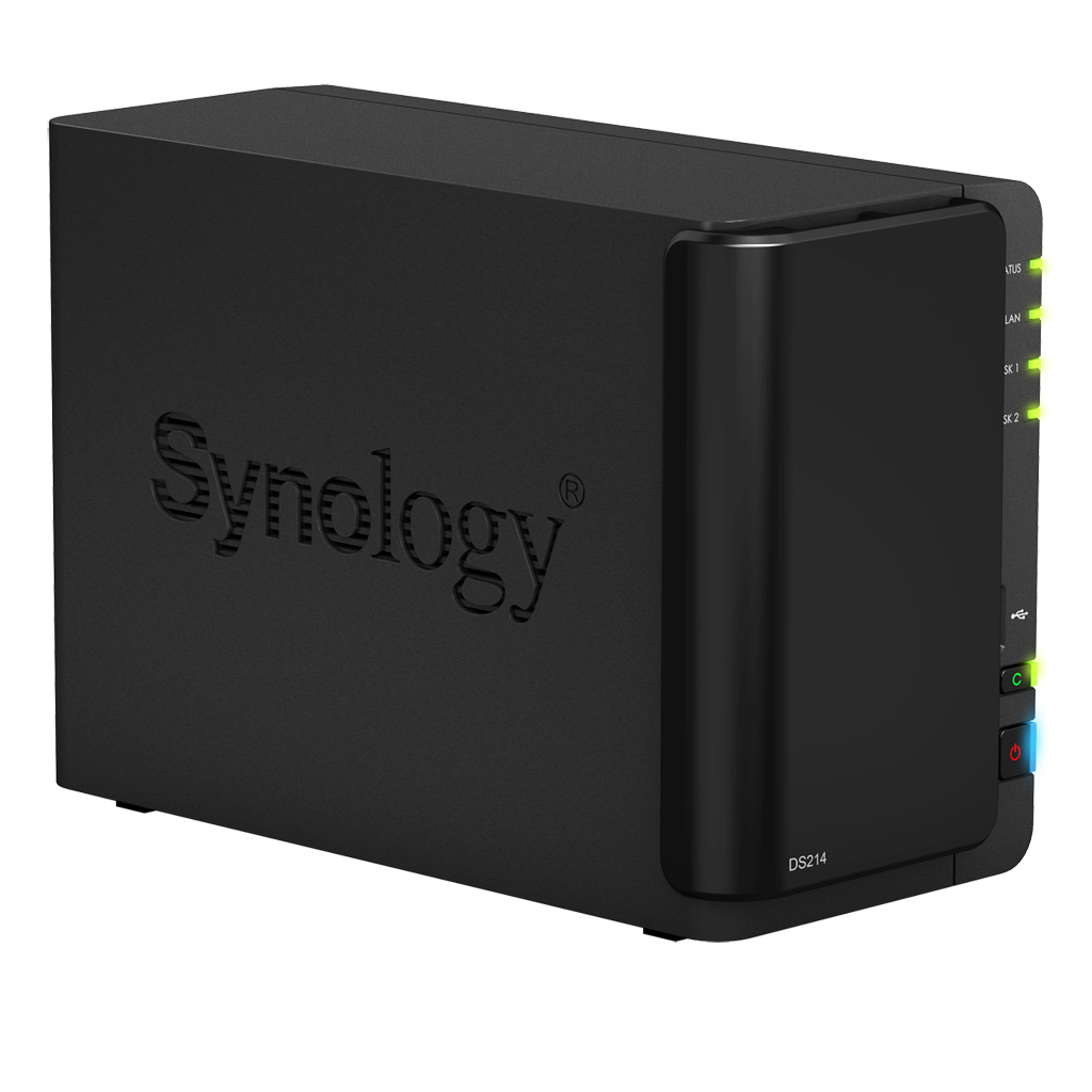 Synology DiskStation DS214 Series NAS - 2 Bays - Dual Core 1.066Ghz ...