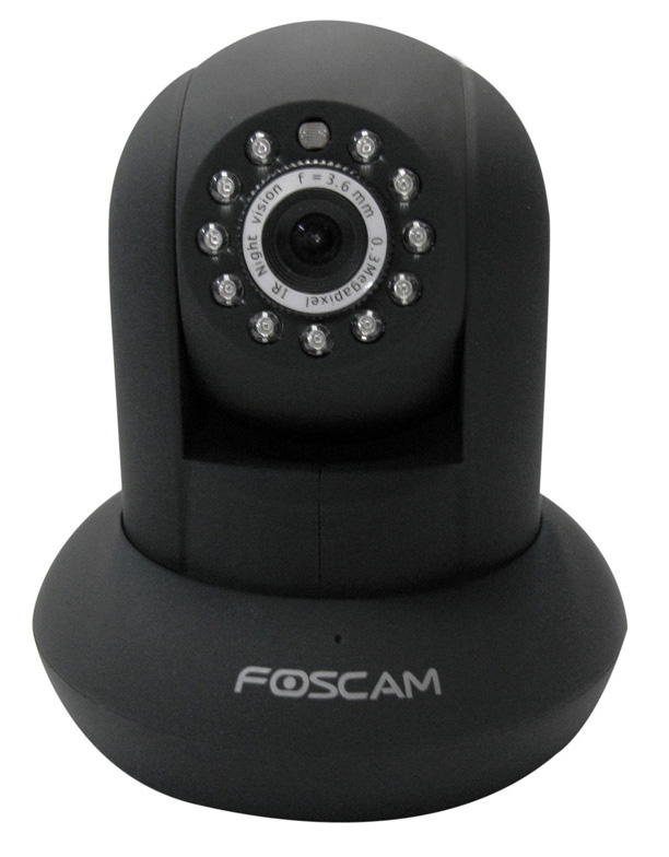 Foscam FI8910W 0.3MP Wireless Indoor Pan and Tilt MJPEG IP Camera