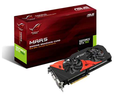 ASUS GeForce GTX 760 MARS Dual GPU 4GB 