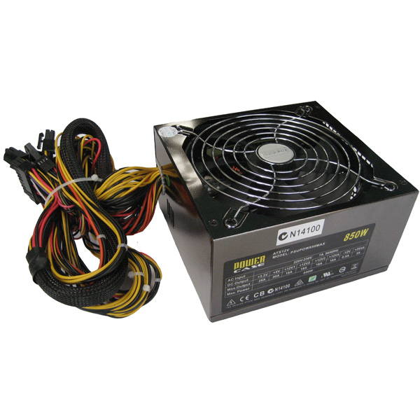 Powercase 850W MAX OEM Power Supply PSUPOW850WMAX14 Mwave