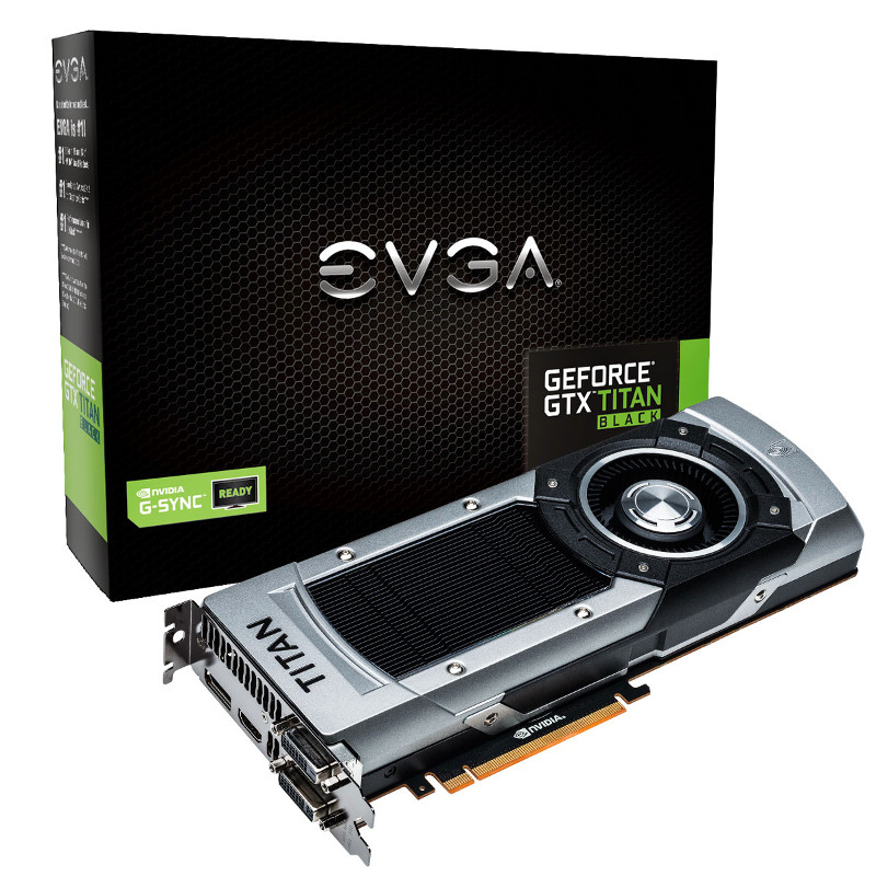 EVGA GeForce GTX Titan Black 6GB Video Card - 06G-P4-3790-KR | Mwave.com.au