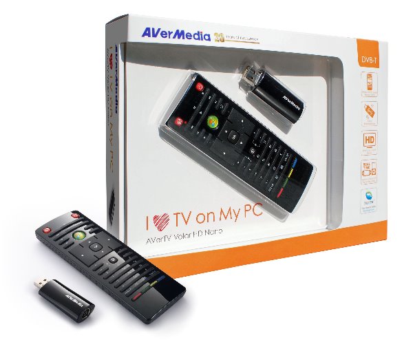 AVerMedia AVerTV Volar HD Nano DVB-T TV Tuner A867R - A867R | Mwave