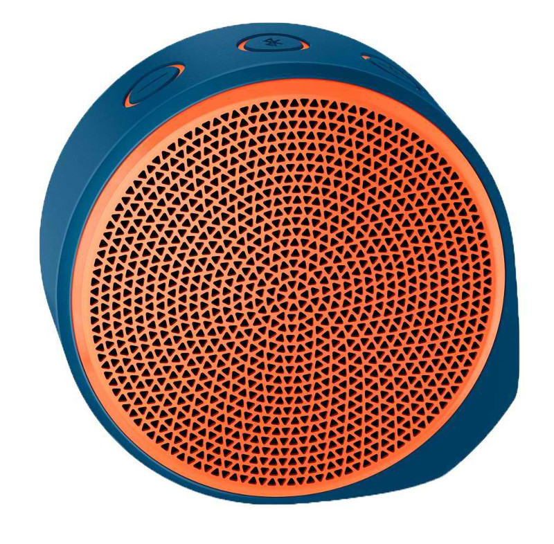 Logitech X100 Bluetooth Speaker Blue/Orange 984000379 Mwave