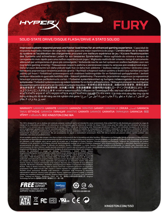 Kingston HyperX FURY 240GB 2.5\