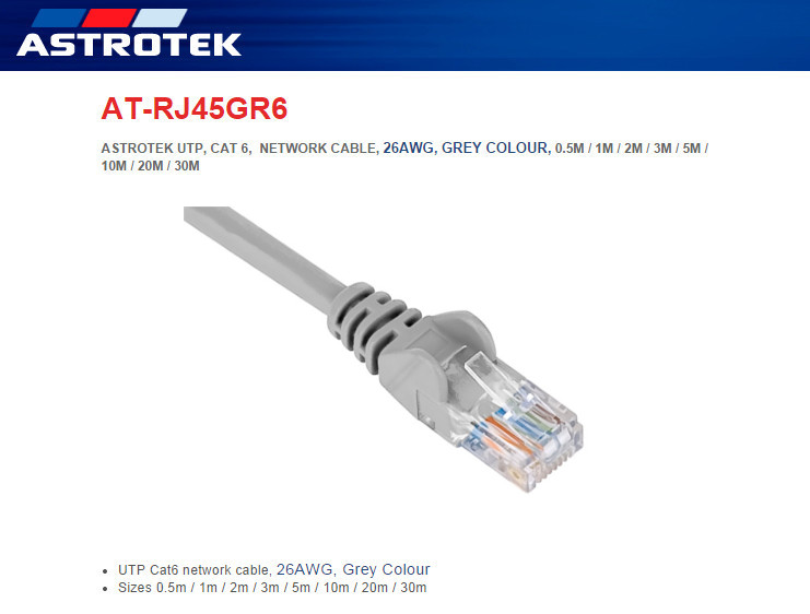 Astrotek AT-RJ45GR6-1M Overview