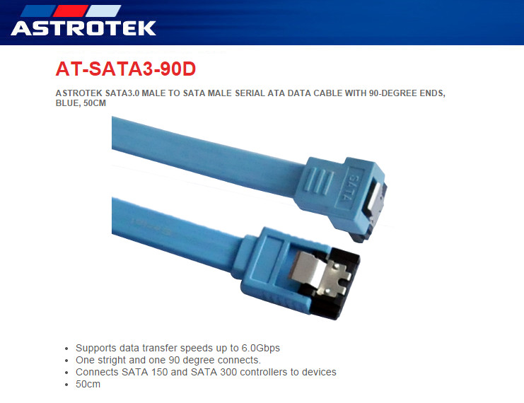 Astrotek AT-SATA3-90D Overview