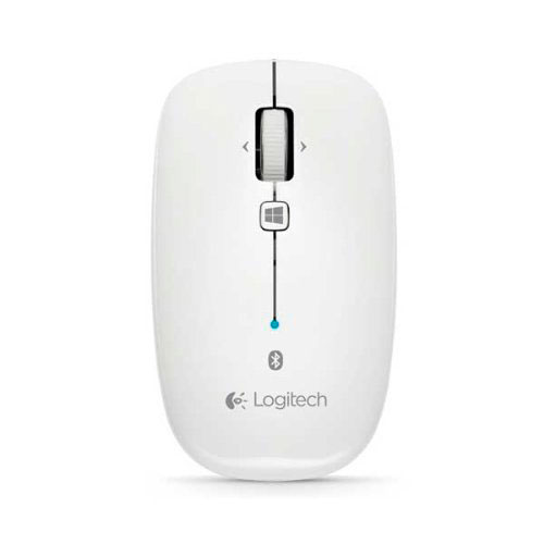 Logitech M557 Bluetooth Mouse White 910003961 Mwave