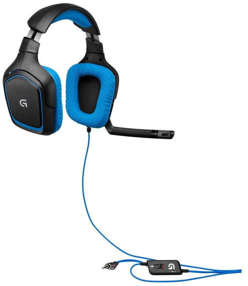 Logitech G430 (981-000538) Dolby Surround Sound Gaming Headset - 981-000538  | Mwave