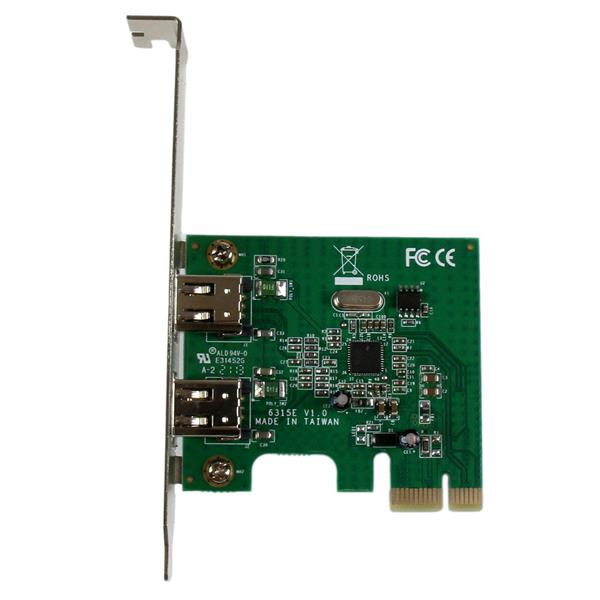 StarTech 2 Port 1394a PCI Express FireWire Card PEX1394A2V Mwave
