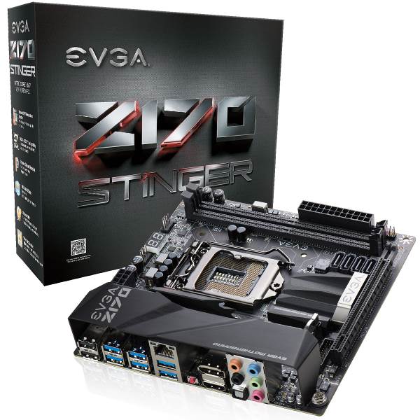 EVGA Z170 Stinger LGA1151 miniITX Motherboard 111SSE172KR Mwave