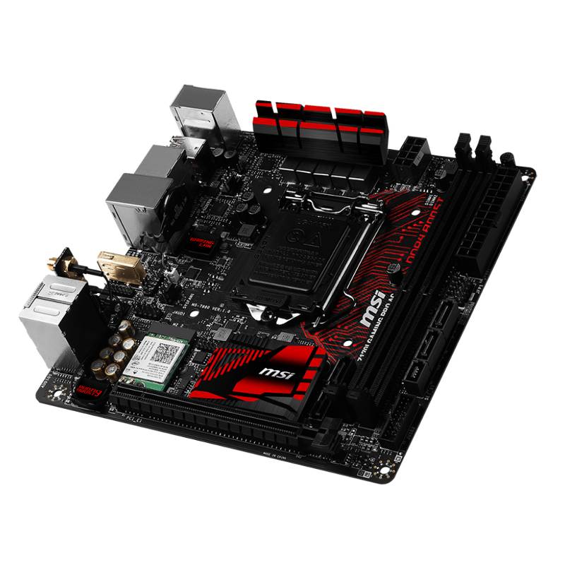 MSI Z170I Gaming Pro AC LGA 1151 miniITX Motherboard Intel 7th Gen