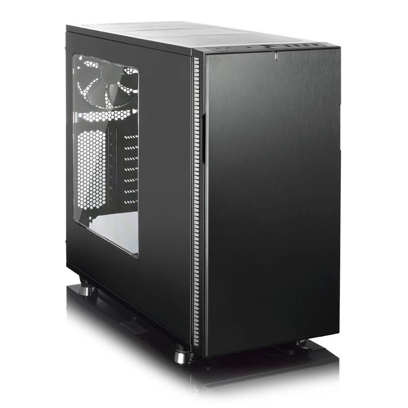 Fractal Design Define R5 Windowed MidTower ATX Case Blackout Edition