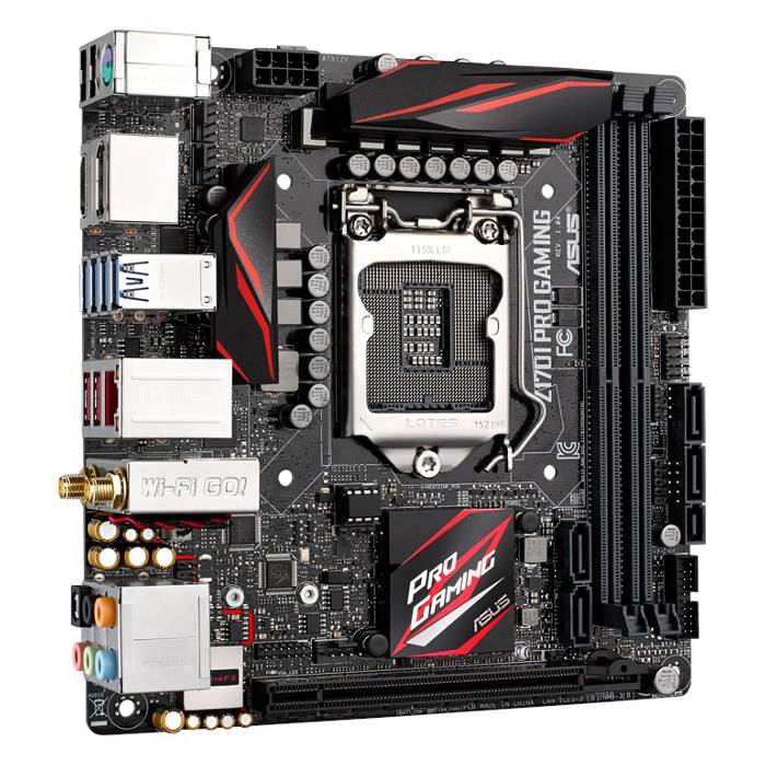 ASUS Z170I PRO GAMING LGA1151 MiniITX Motherboard Z170I PRO GAMING