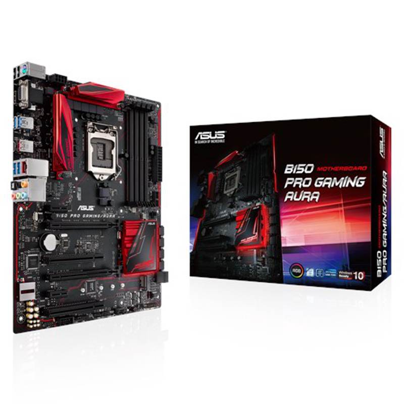 ASUS B150 PRO GAMING/AURA LGA1151 ATX Motherboard B150 PRO GAMING