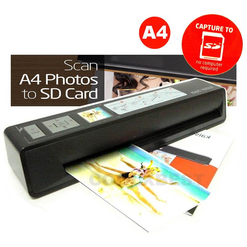 Kaiser Baas A4 Document and Photo Scanner JPEG /Direct AS PDF